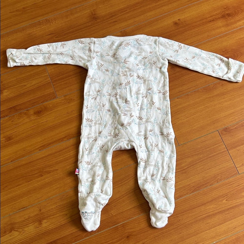 Magnetic Me Rabbit Footed One-Piece - Picture 6 of 7